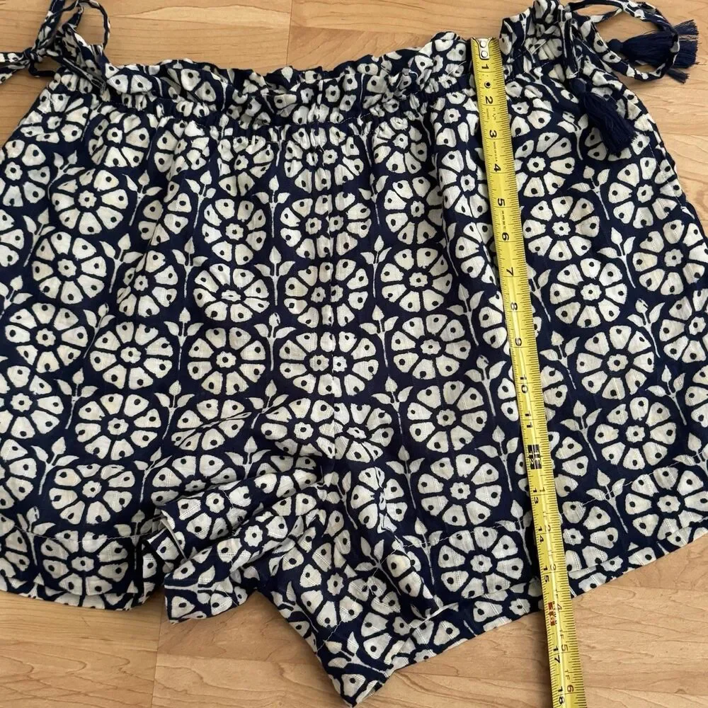 Roller Rabbit x Target Daisy Floral Side-Tie Beach Shorts Size Medium